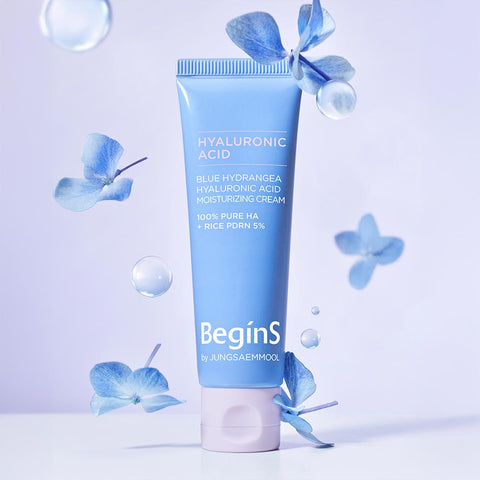 BeginS By JUNG SAEM MOOL Blue Hydrangea Hyaluronic Moisture Cream 50ml
