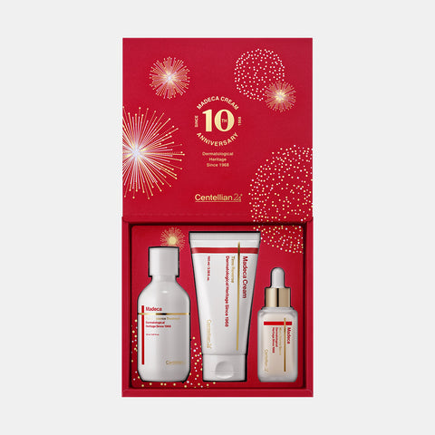 Centellian24 Madeca Cream Time Reverse 10th Anniversary Edition (Time Reverse 100ml + Toning Essence 150ml + StarTalk Serum 50ml)