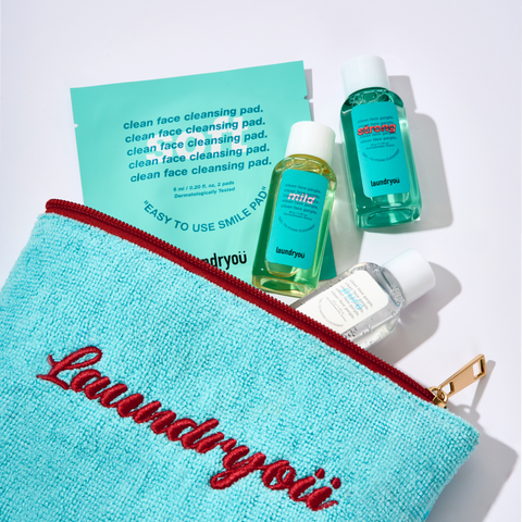 Laundryou Clean Face Travel Kit (3-Piece Set)