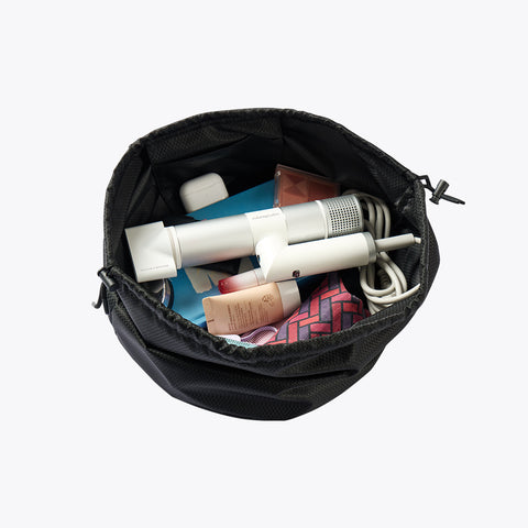 Glampalm Travel Pouch Black String Bag