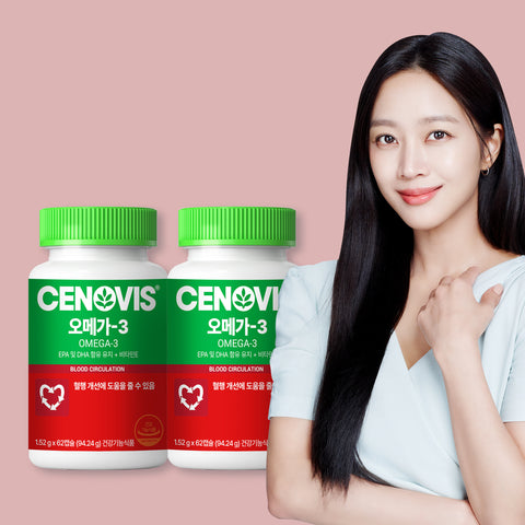 Cenovis Omega-3 1520mg x 62 Capsules (2 Pack)