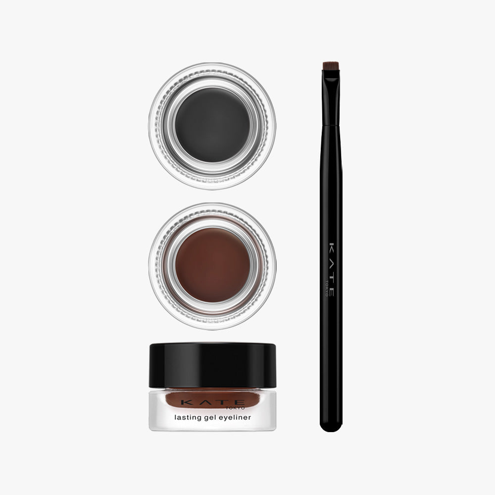Kate Lasting Gel Eyeliner Z Brush Set