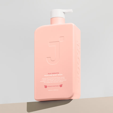 Jsoop Silk Keratin Peach Edition Perfumed Moisture Body Wash 1000ml