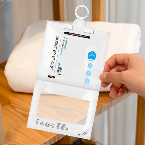 Clio Hanging Closet Dehumidifier 150g - 10 Pack