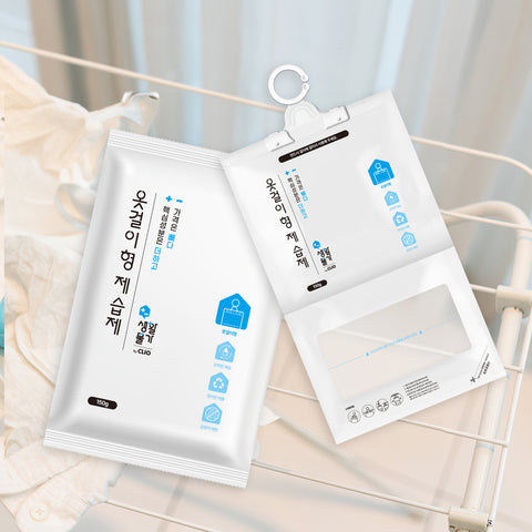 Clio Hanging Closet Dehumidifier 150g - 10 Pack