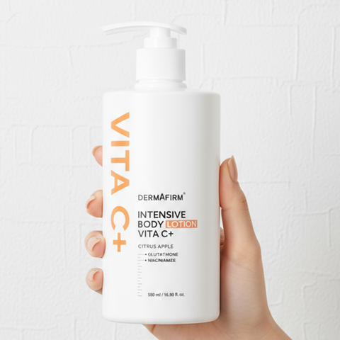 Dermafirm Vitamin C Body Wash 500ml + Body Lotion 500ml (2-Piece Set)