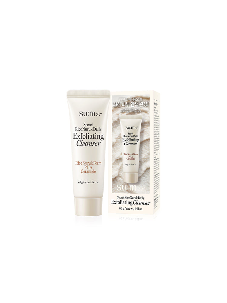 SU:M37 Secret Rice Ferment Peeling-to-Foam Cleanser 40g