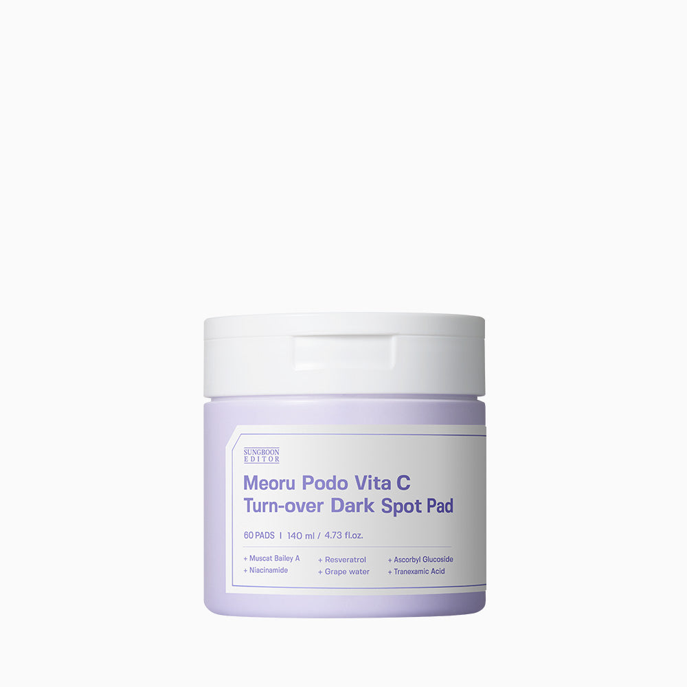 Sungboon Editor Meoru Grape Vitamin C Dark Spot Pads 60 Pads