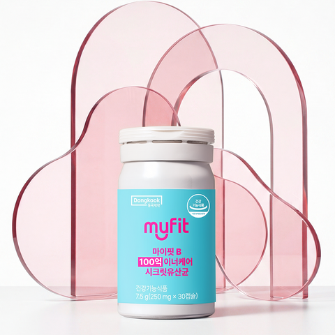 DongKook Pharmaceutical MyFit B Secret Probiotics for Women 10 Billion CFU 30 Capsules x 6