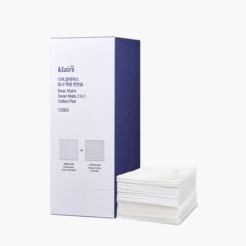 Dear Klairs Toner Pads 120 Sheets