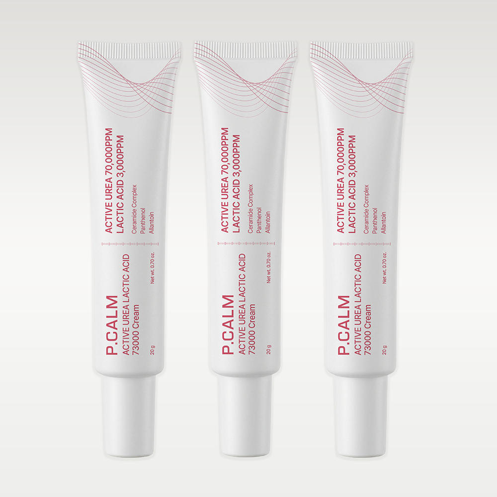 Pcalm Urea Lactic Acid Cream 60g (3 Pack)