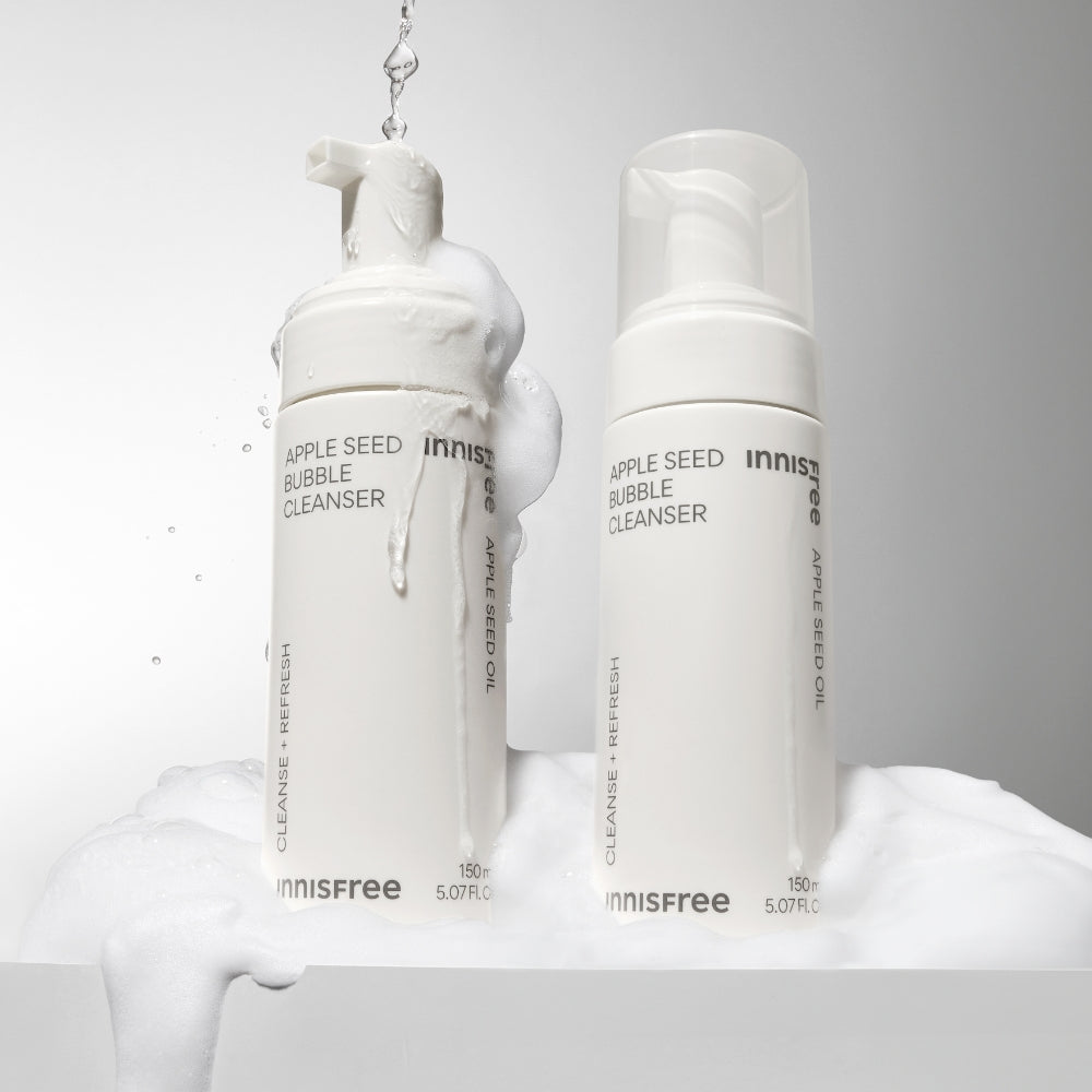 Innisfree Apple Seed Bubble Cleanser 150ml (2 Pack)