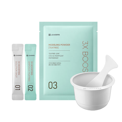 Leaders 3X Boosting Modeling Mask (Tea Tree) - Single Use