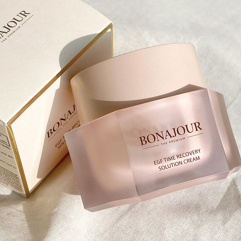 Bonajour Vegan EGF Firming 3-Piece Set (Essence + Nourishing Cream + Wrinkle Cream)