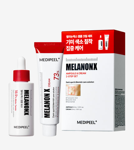 Medipeel Melanon X Melasma Care 2-Piece Set (Ampoule 18.9 30ml + Cream 30ml)