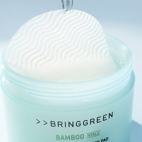 Bringreen Bamboo Hyalru Water Boosting Toner Pad 80ea + 80ea Refill Set
