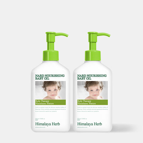 Nard Deep Nourishing Baby Oil 200ml (2 Pack)