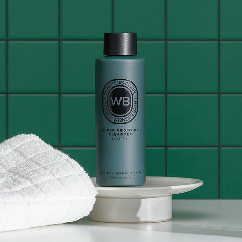 Chosungah Beauty Wonderbath Super Vegitox Pack Cleanser Green 200ml (Twist Cap)