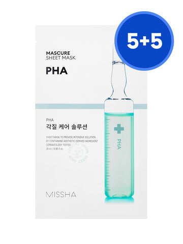 MISSHA PHA Exfoliating Solution Sheet Mask 10P