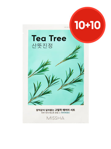 MISSHA Aeri Fit Sheet Mask (Tea Tree) 20P