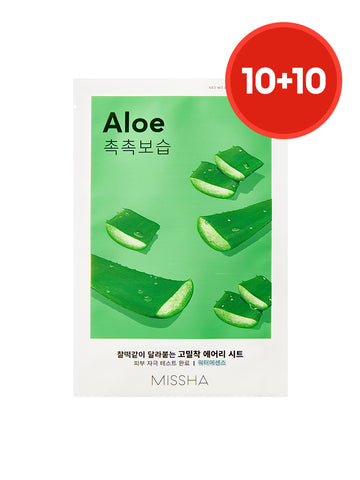 MISSHA Airy Fit Sheet Mask (Aloe) 20P