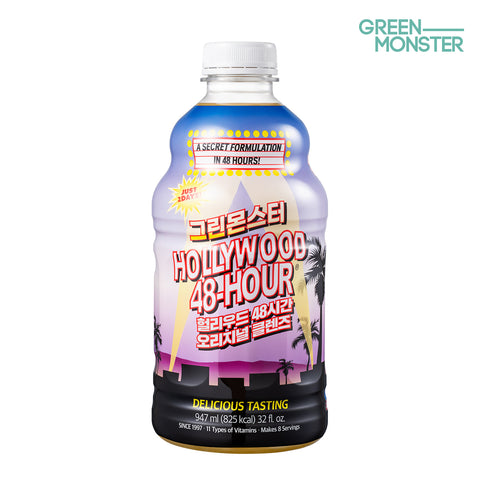Green Monster Hollywood 48-Hour Original Cleanse 947ml 1 Bottle (Vegan Cleanse Juice)