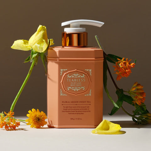 Teabless Floral Meadow Sweet Tea Perfume Body Wash 500g Double Pack