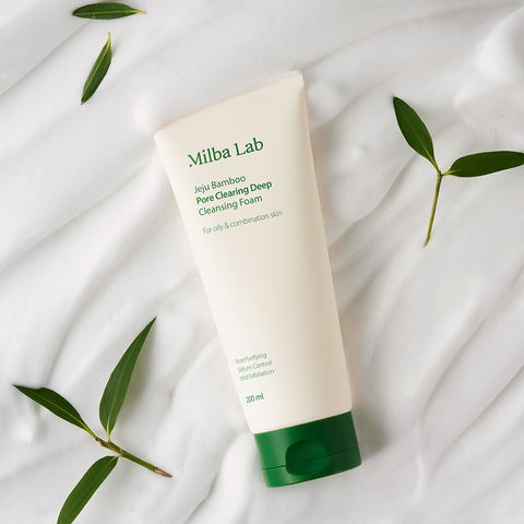 Milk Baobab MilbaLab Jeju Bamboo Pore Purifying Deep Cleansing Foam 200ml