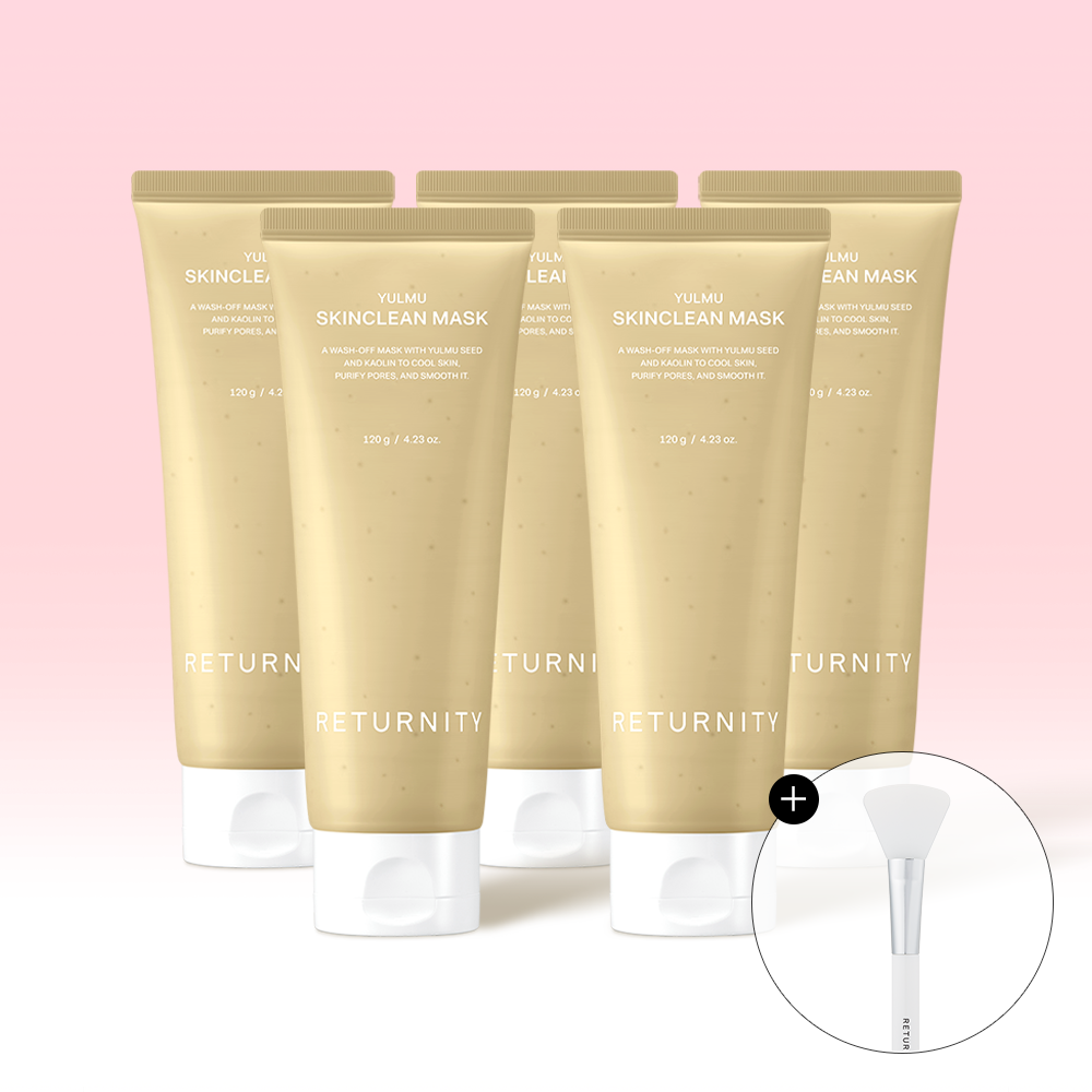 RETURNITY Yulmu Skin Clean Mask 120ml (5 Pack)