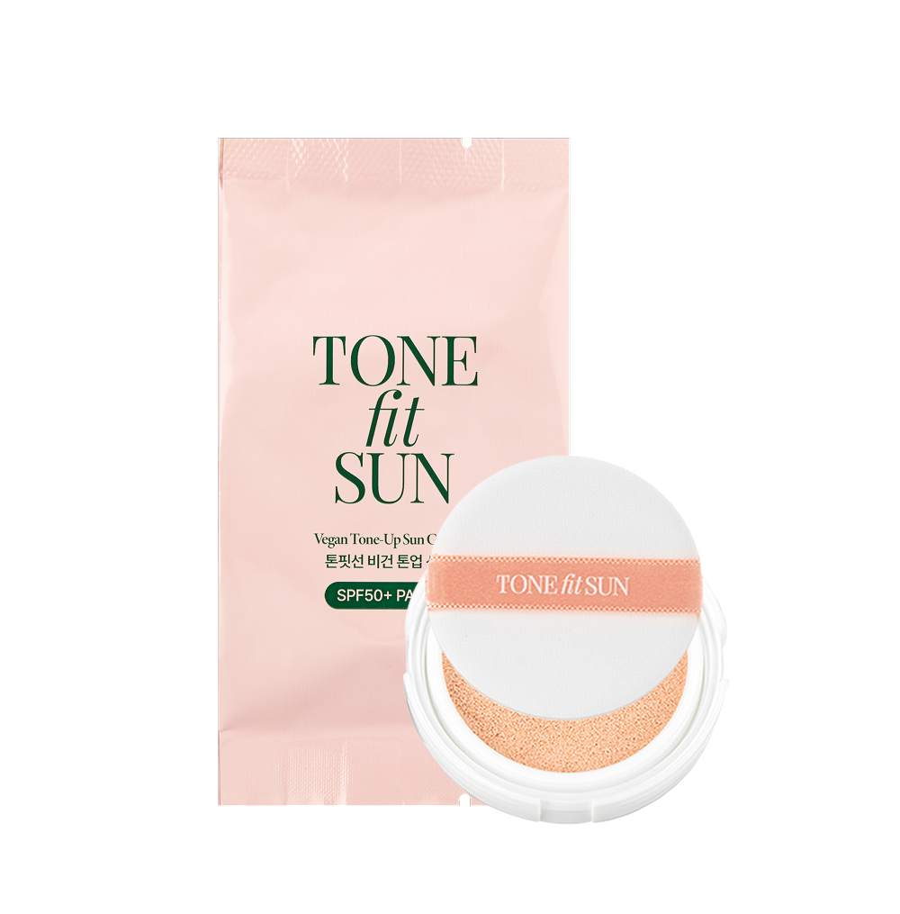 Tonefitsun Vegan Tone-Up Sun Cushion Refill 12g