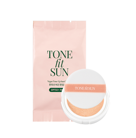 Tonefitsun Vegan Tone-Up Sun Cushion Refill 12g