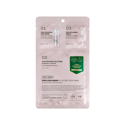 VT Cica Collagen All In One 3 Step Mask 5P