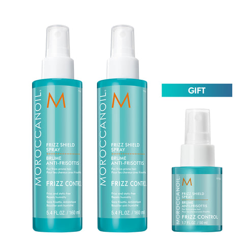 Moroccanoil Frizz Shield Spray 160ml x2 + 50ml Bonus
