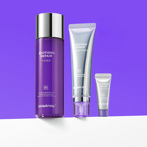 Dermafirm Toning & Soothing 2-Piece Set (Toning Cream 50ml + Soothing Repair Toner 200ml)