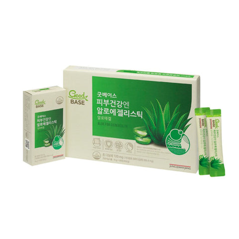 JungKwanJang Good Base Skin Health Aloe Gel Stick 15g x 30 Sachets