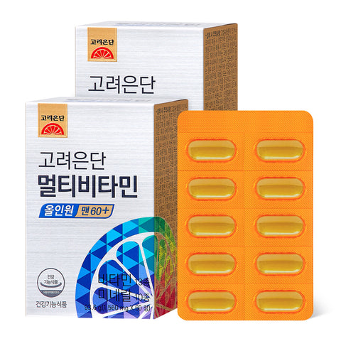 Koreaeundan Multivitamin All-in-One 60 Tablets (2 Pack)