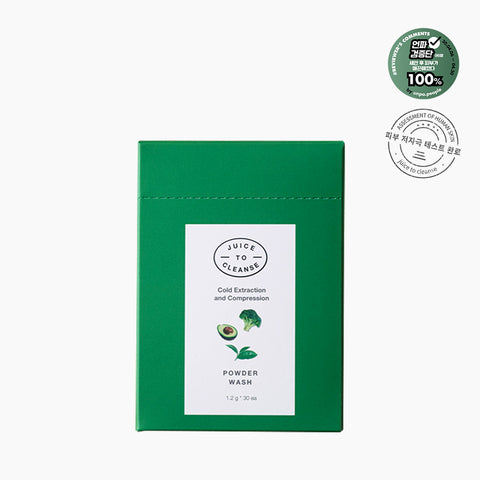 Juice to Cleanse Powder Wash Enzyme Cleansing 30 Sachets 36g