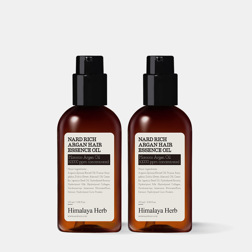 Nard Rich Argan Hair Essence Oil 100ml (2 Pack)