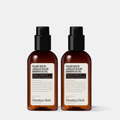 Nard Rich Argan Hair Essence Oil 100ml (2 Pack)