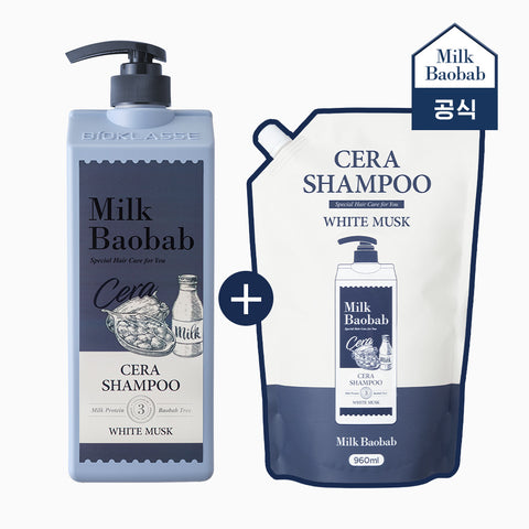 Milk Baobab Cera White Musk Scent - Main 1200ml + Refill 960ml