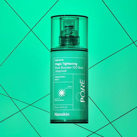 Hanskin Magic Tightening Pore Booster 100 Shot Ampoule 50ml