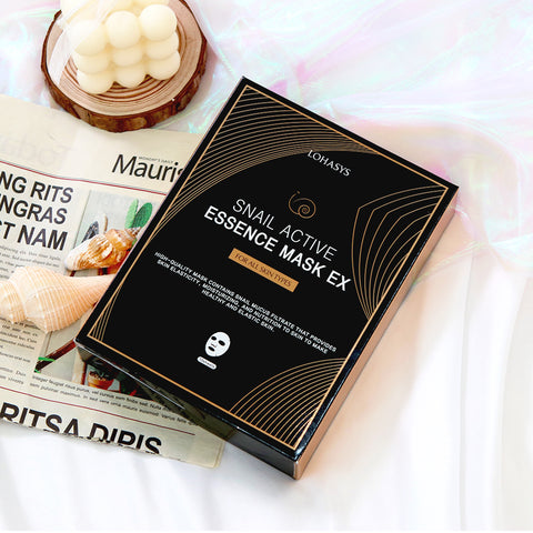 Lohasys Snail Active Essence Mask Pack (10 sheets)