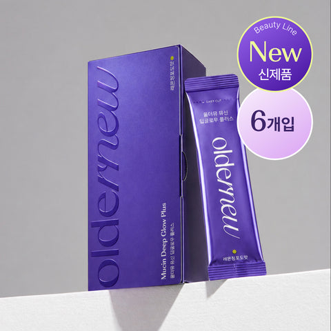 Oldernew Musin Deep Glow Plus Lemon Green Grape Flavor (6 boxes 60 pouches)