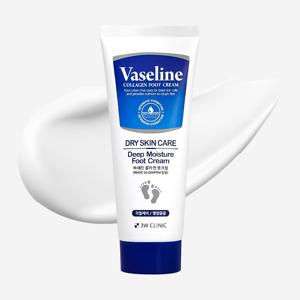 3W Clinic Vaseline Collagen Foot Cream 150ml
