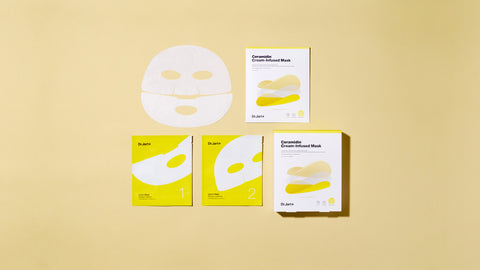 Dr.Jart+ Ceramidin Cream-Infused Mask 18g 5 sheets (2 pack)
