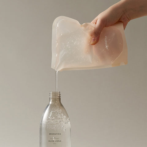 Aromatica Soothing Aloe Vera Gel 500ml Refill
