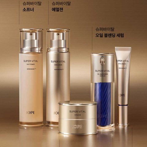 IOPE Super Vital 6th Gen 2-Piece Set (Softener 150ml + Emulsion 150ml)