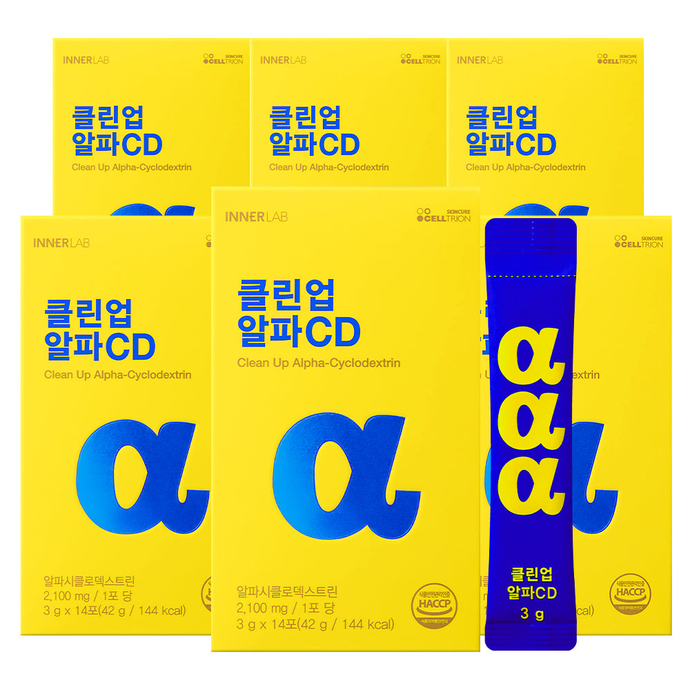 Celltrion InnerLab Clean Up Alpha CD 6 Boxes
