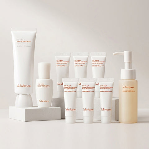 Sulwhasoo UV Daily Tone Up Sunscreen Set 100ml (50ml + 10ml x 5)