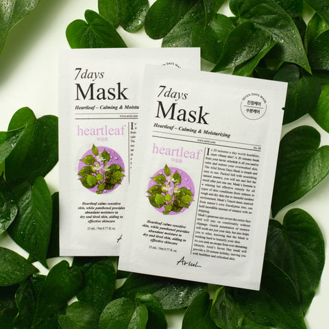 Ariul Seven Days Mask Pack Houttuynia (10 sheets x 3)